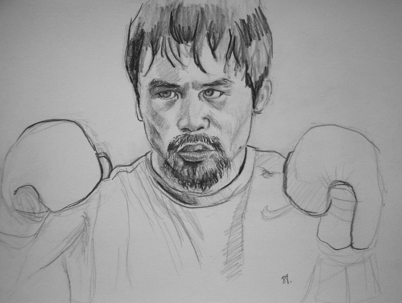 Manny Paquaio Sketch