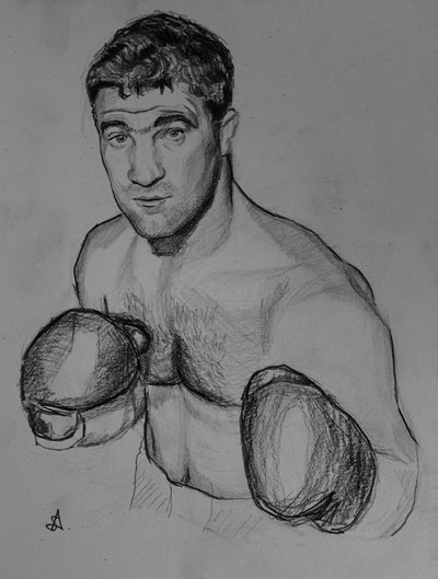 Rocky Marciano Sketch